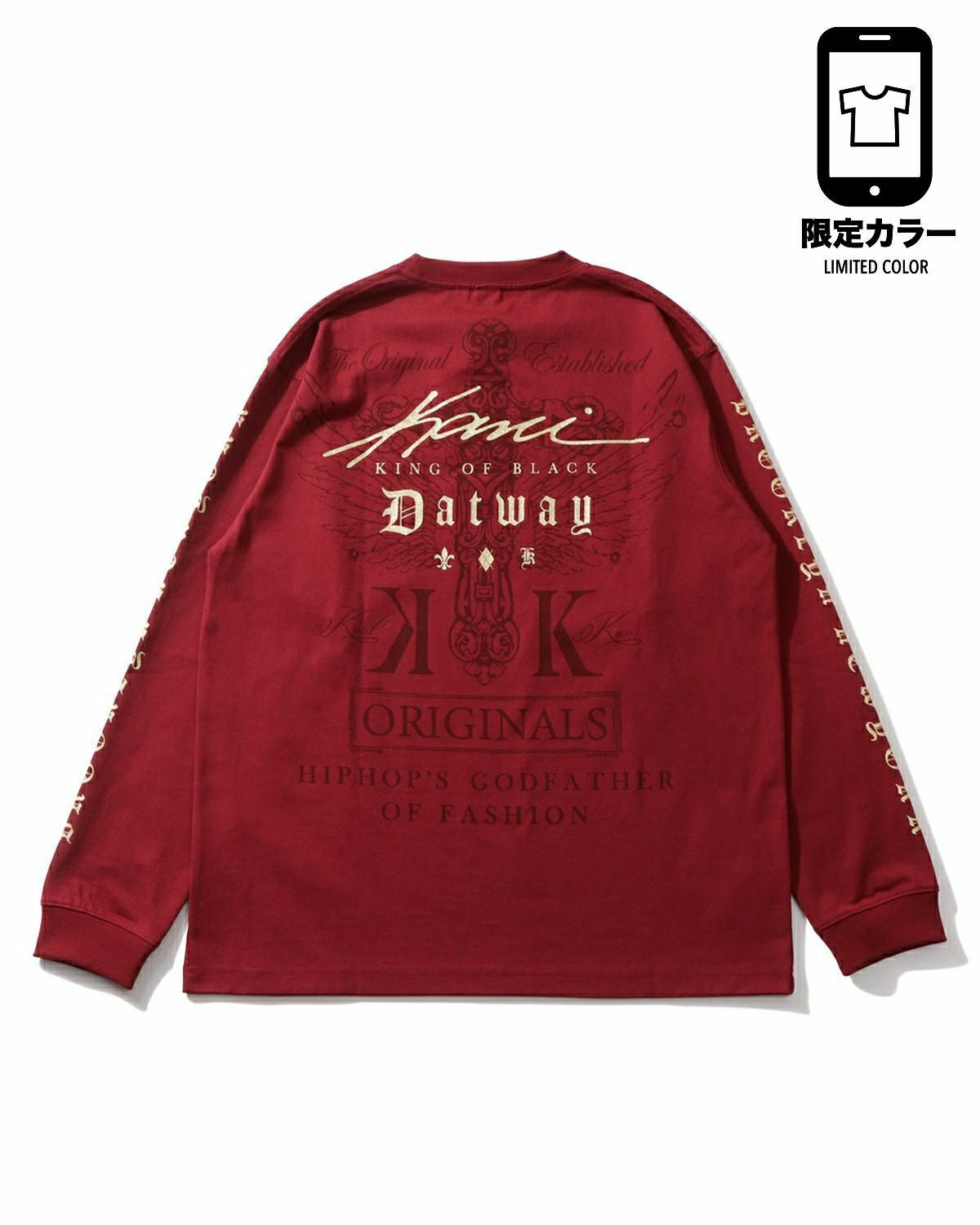 Karl Kani] リミテッド バッグクロス シャドー ロンT | PEET ONLINE STORE