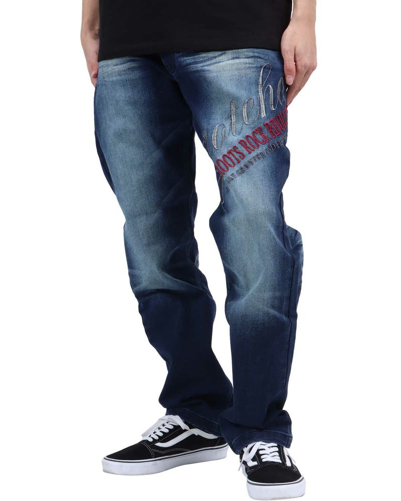 インディゴ：173cm/63kg(Lサイズ着用)