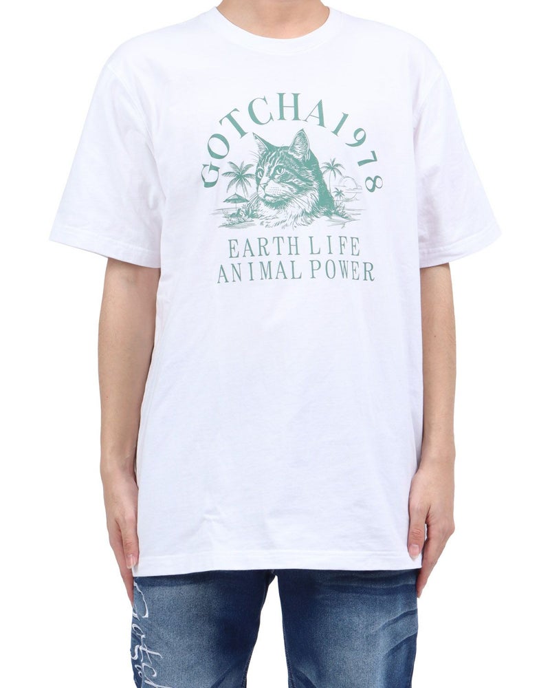 ホワイト×メインクーン：173cm63kg(XXLサイズ着用)