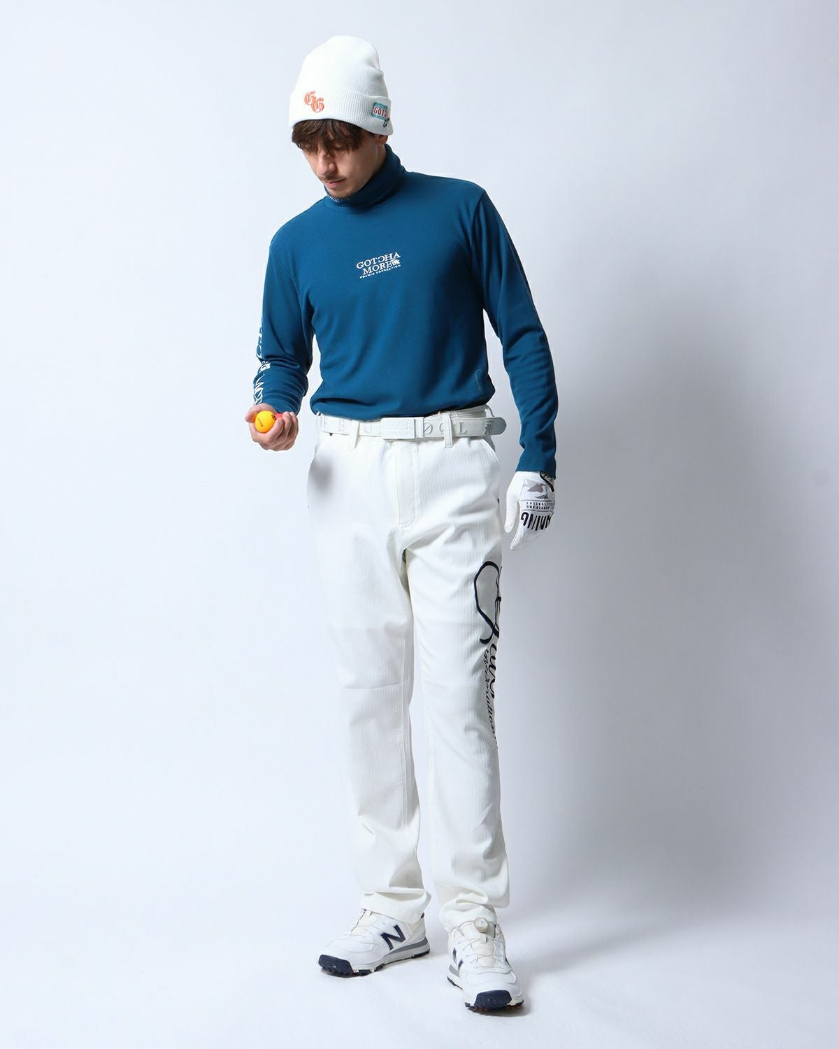 ホワイト：180cm/70kg(XLサイズ着用)