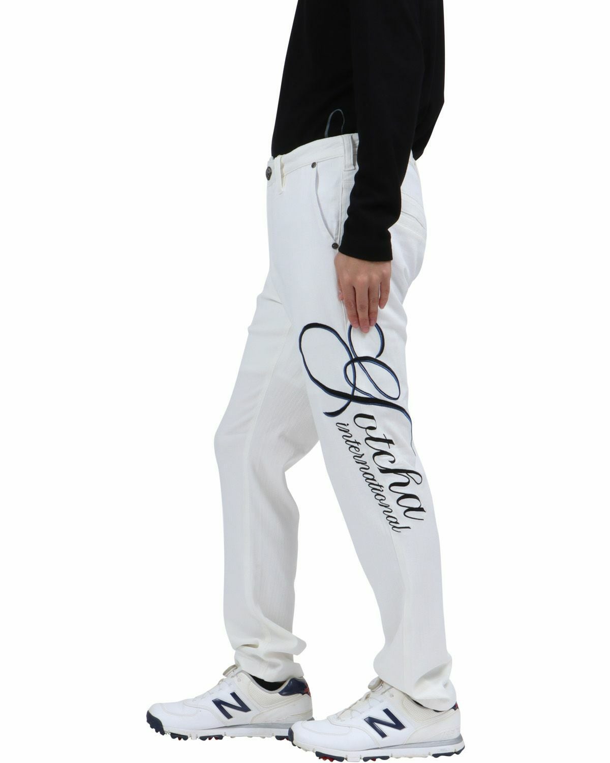 ホワイト：173cm63kg(Mサイズ着用)