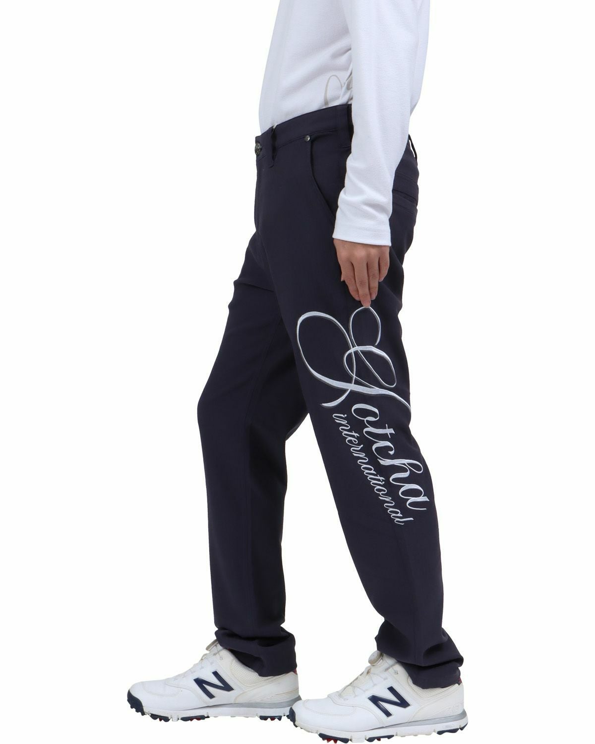 チャコール：173cm63kg(Mサイズ着用)