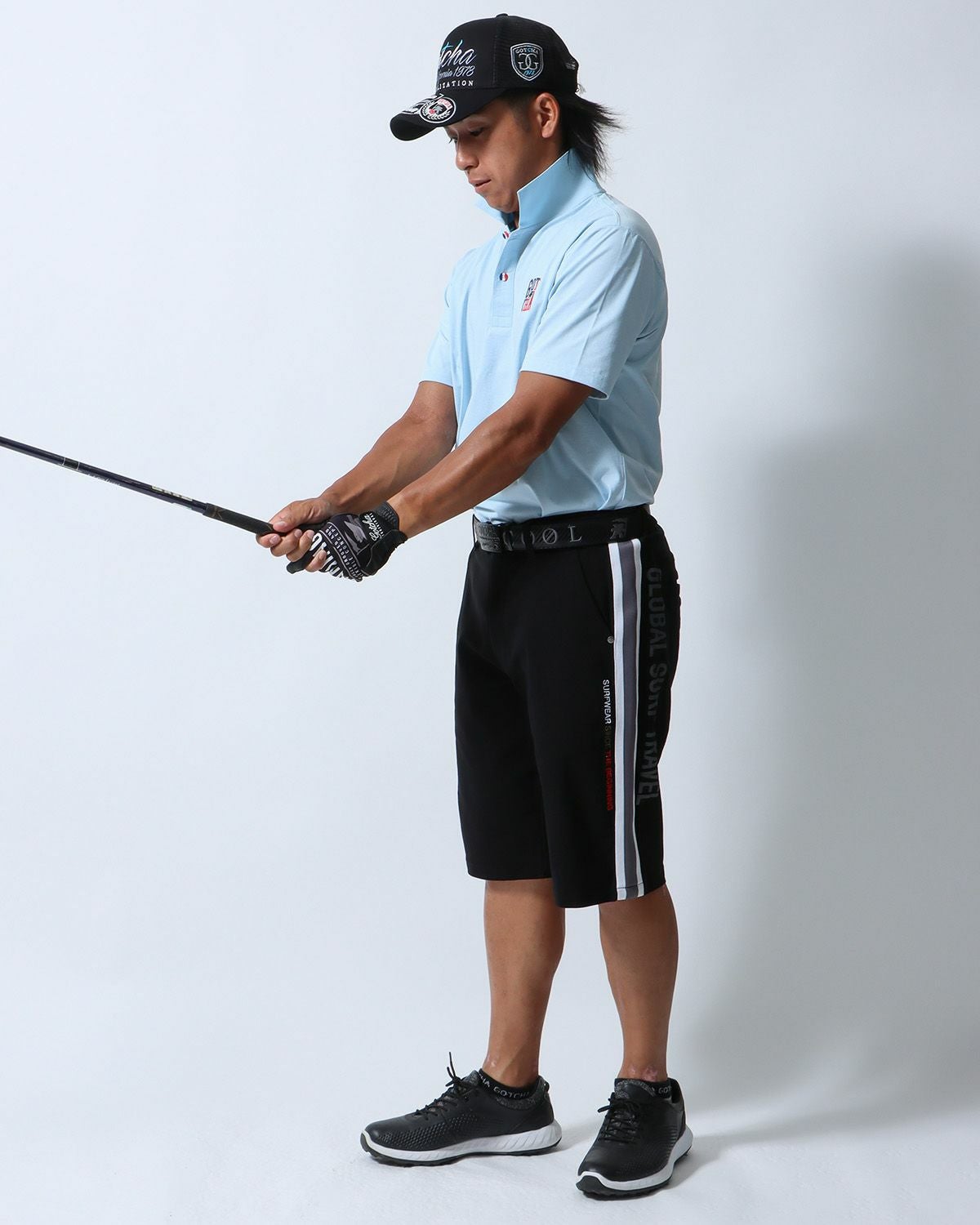 ブラック：169cm/63kg(Lサイズ着用)