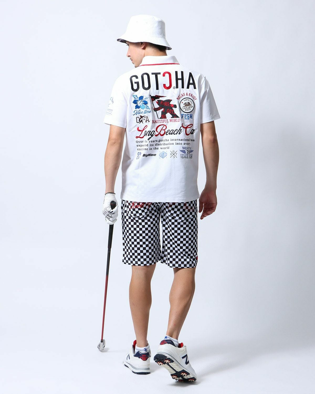 ホワイト：180cm/70kg(Mサイズ着用)