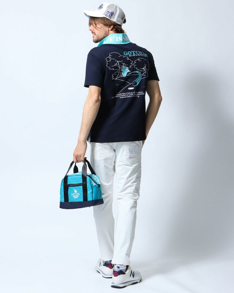 ネイビー：183cm/70kg(Lサイズ着用)