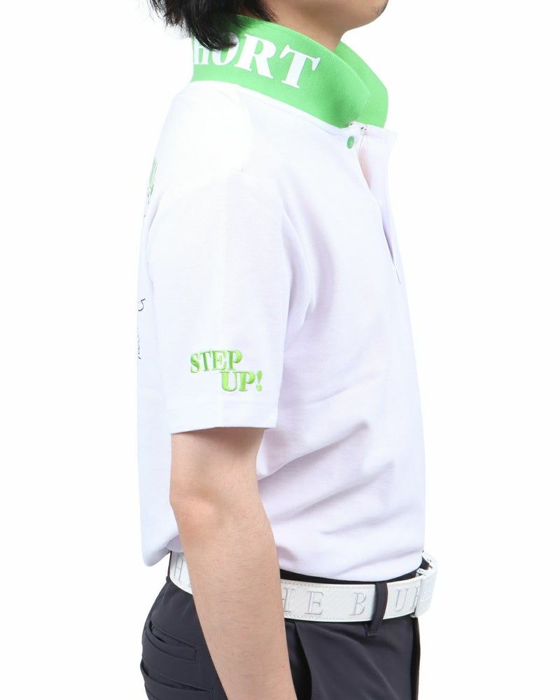 ホワイト：173cm60kg(Lサイズ着用