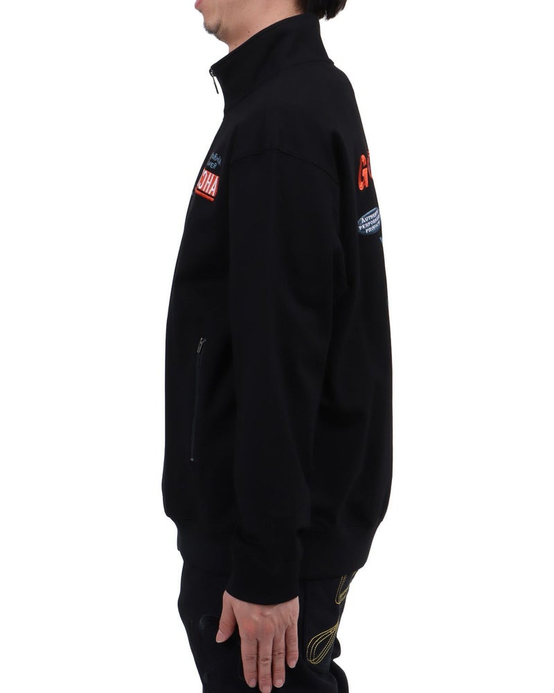 ブラック：174cm62kg(Lサイズ着用)