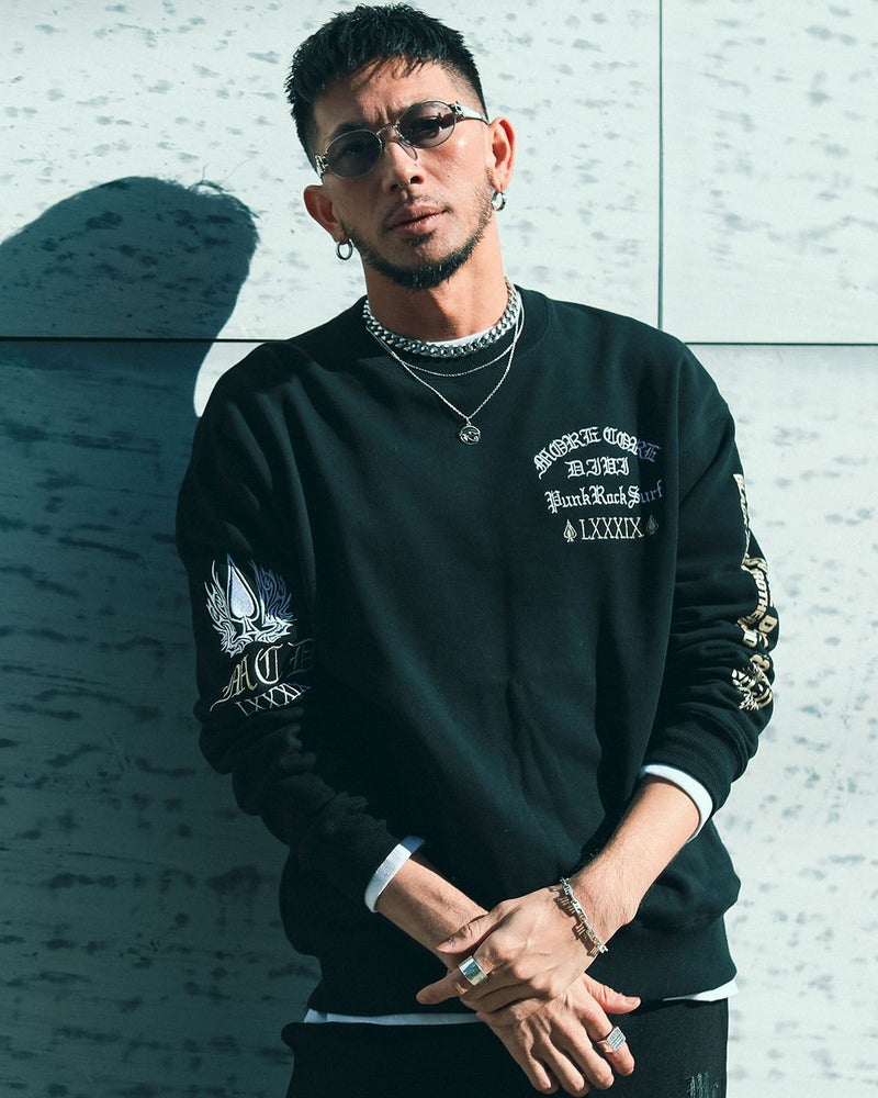 ブラック:183cm(Lサイズ着用)