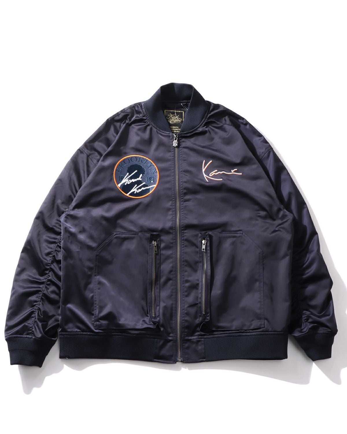 Karl Kani] モノグラム 高周波プリント MA-1 | PEET ONLINE STORE