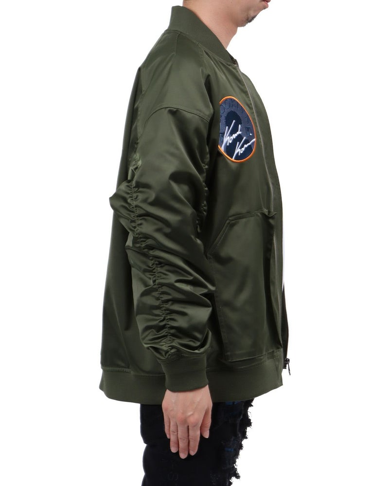 カーキ：174cm62kg(Lサイズ着用)