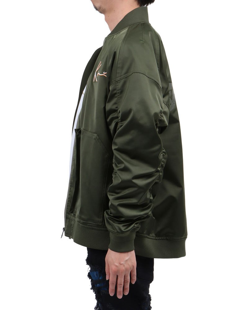 カーキ：174cm62kg(Lサイズ着用)