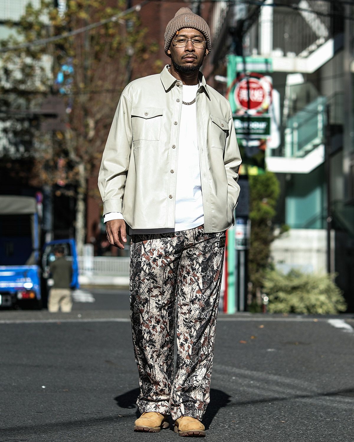 サンドベージュ：183cm(Lサイズ着用)