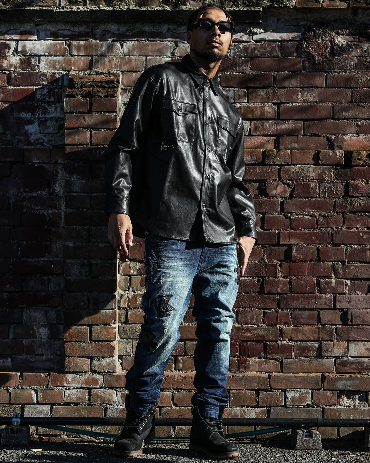 ブラック：183cm(XLサイズ着用)