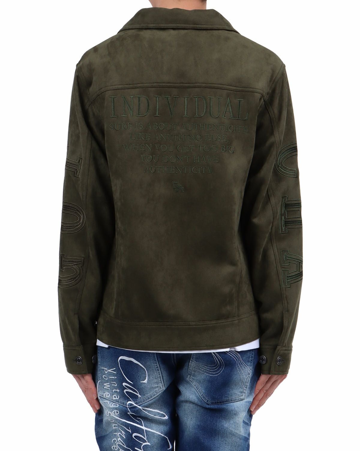 カーキ：174cm62kg(Lサイズ着用)フードなし仕様