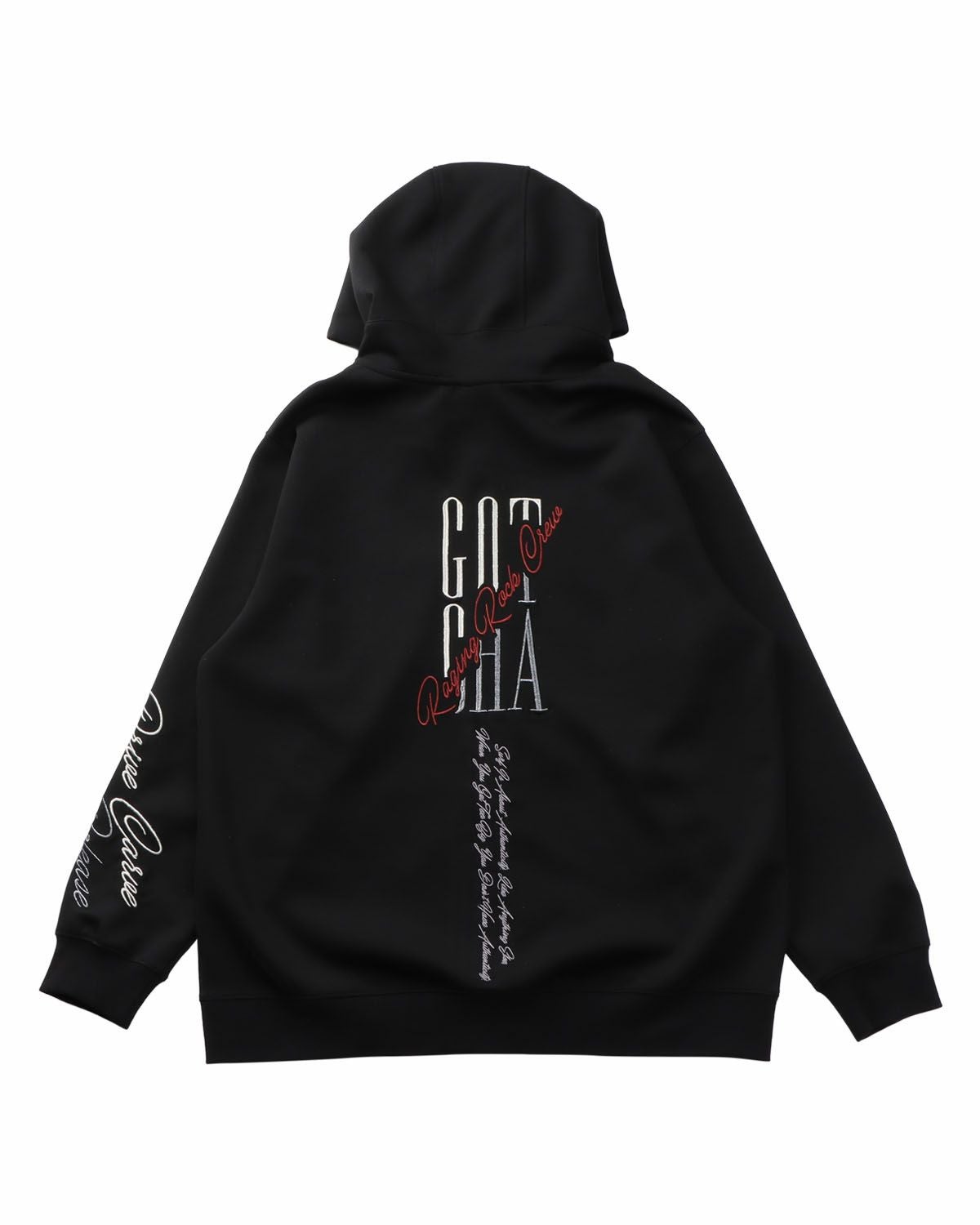 GOTCHA] グラデ メタリック ダンボール ニット ジップパーカー | PEET