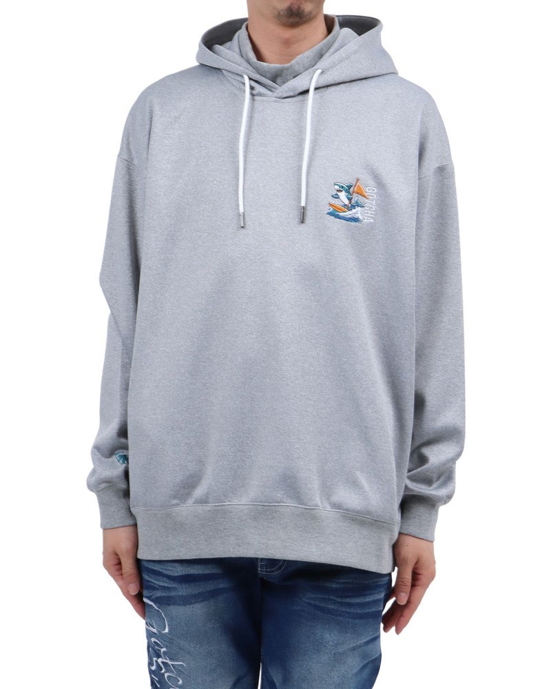 杢グレー：174cm62kg(Lサイズ着用)