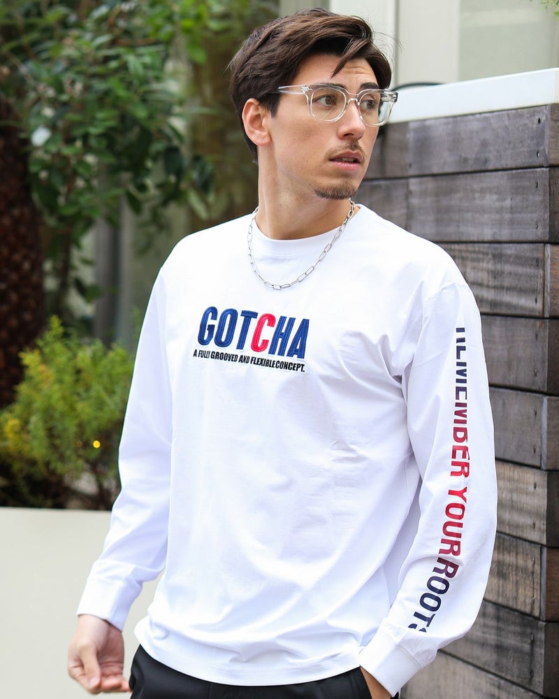 ホワイト：180cm/70kg(Lサイズ着用)