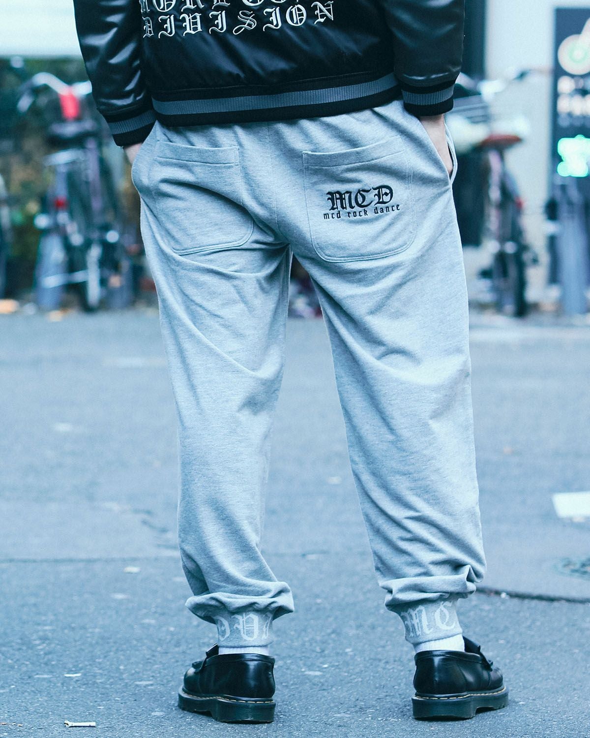 杢グレー:183cm(Lサイズ着用)