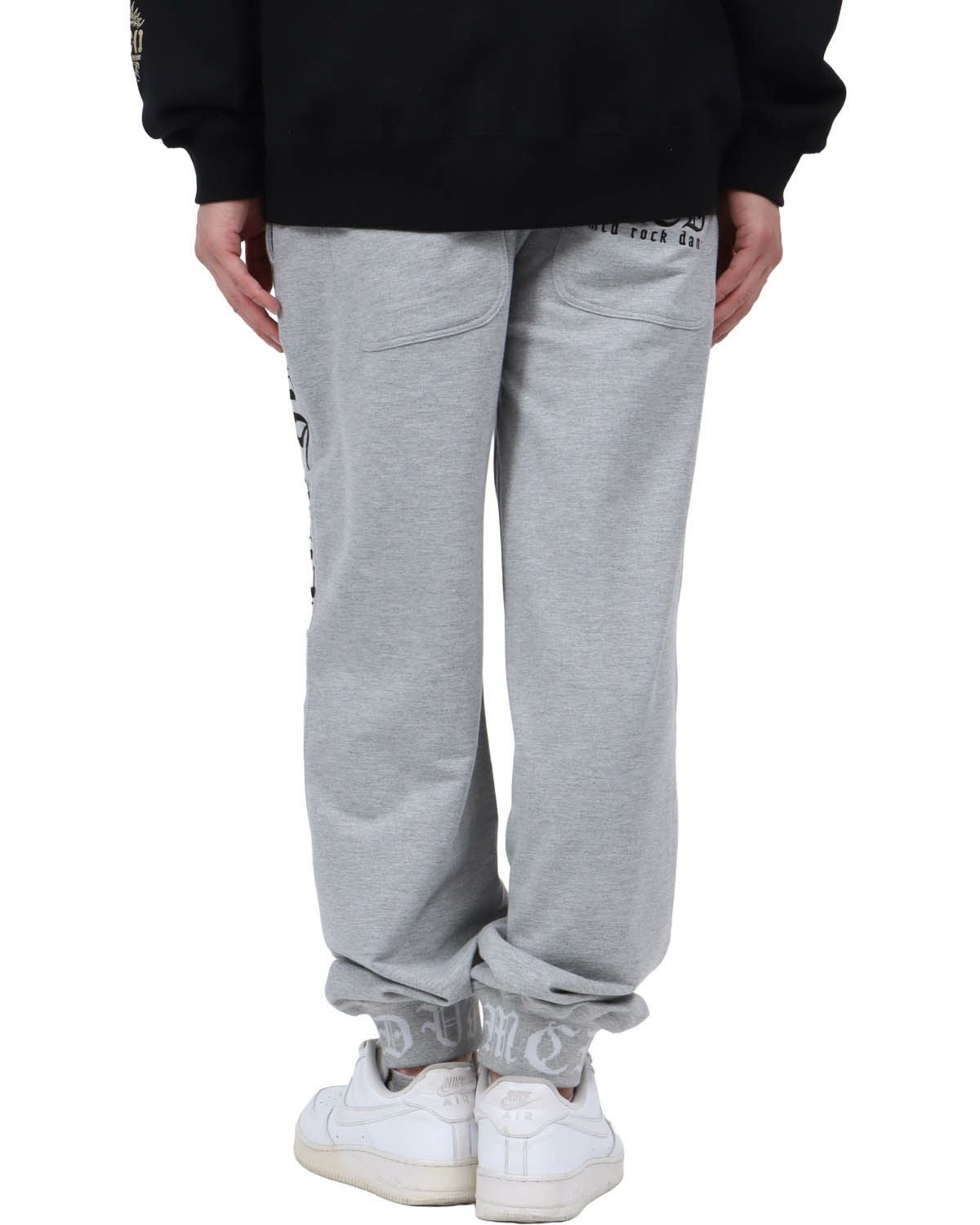 杢グレー：174cm62kg(Lサイズ着用)