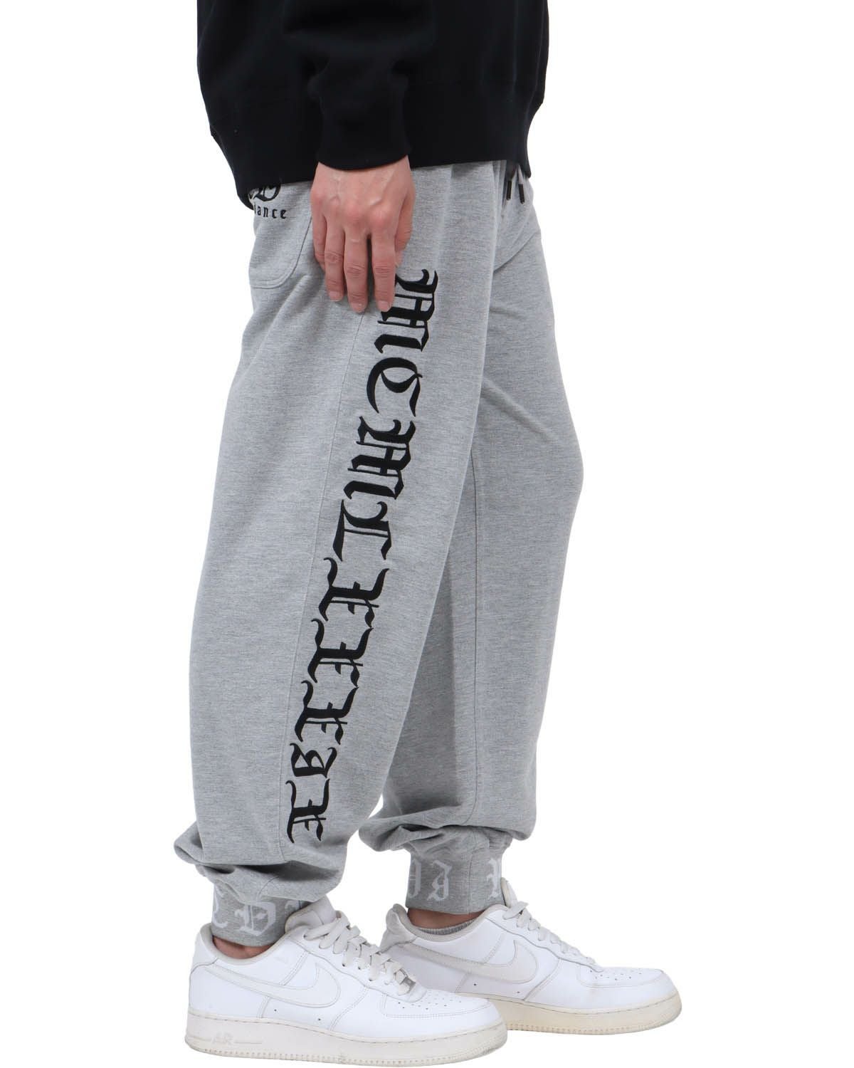 杢グレー：174cm62kg(Lサイズ着用)