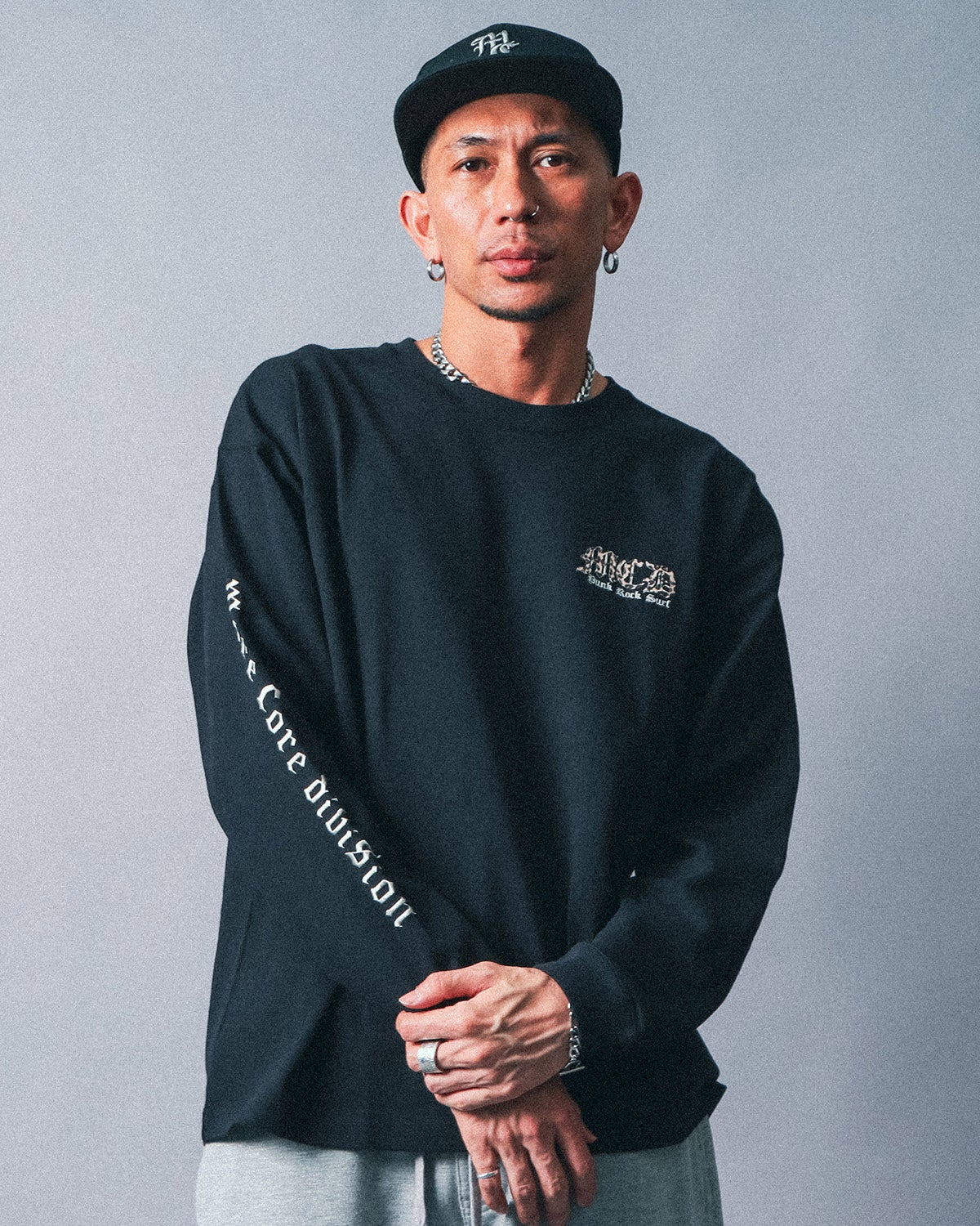 ブラック：183cm(XLサイズ着用)