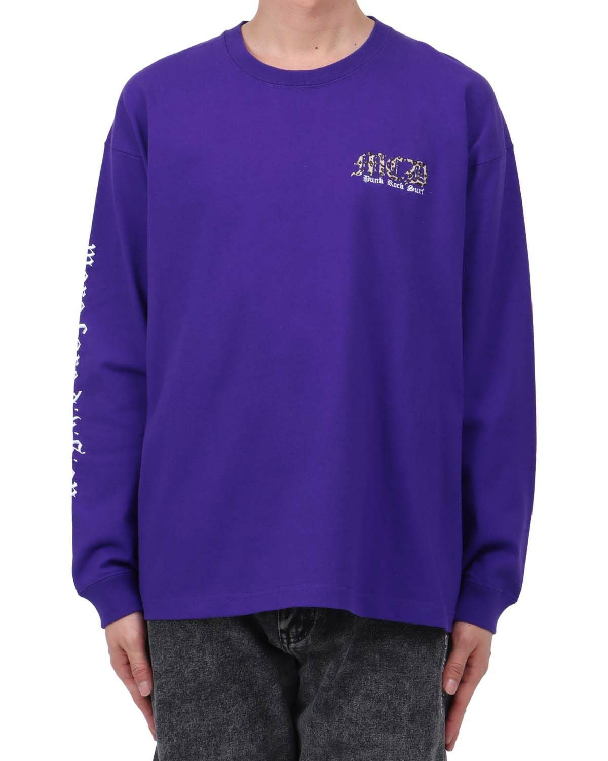 パープル：174cm62kg(Lサイズ着用)