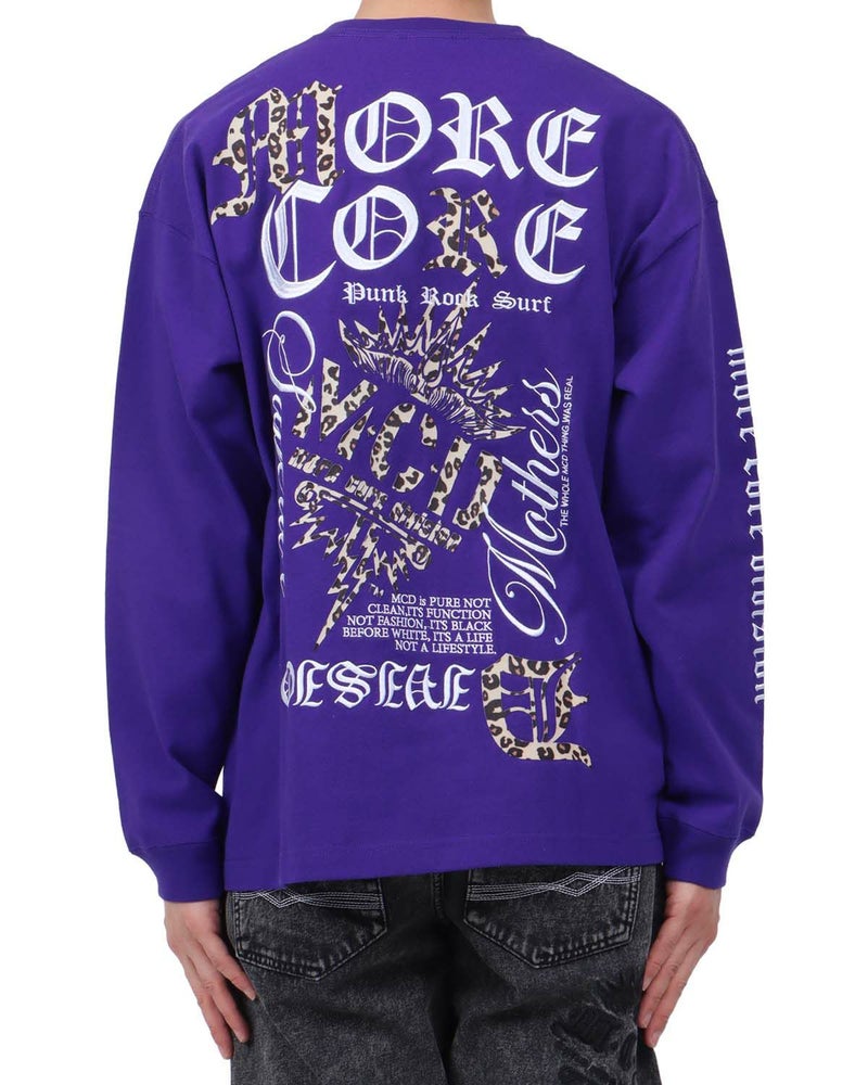 パープル：174cm62kg(Lサイズ着用)