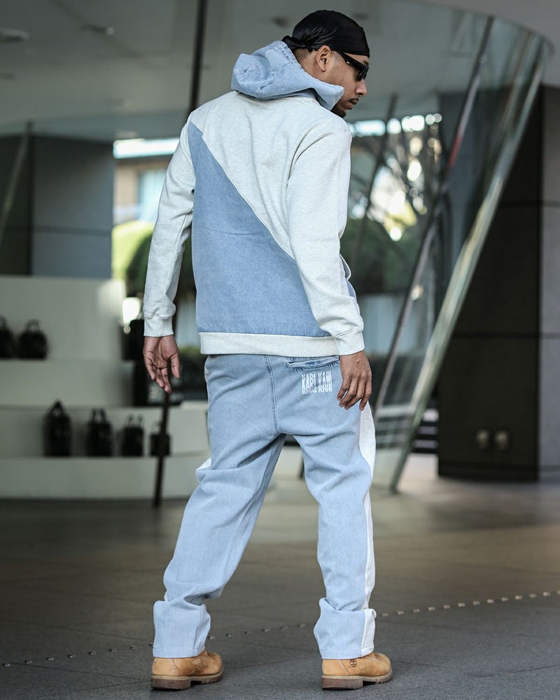 杢グレー：183cm(XLサイズ着用)