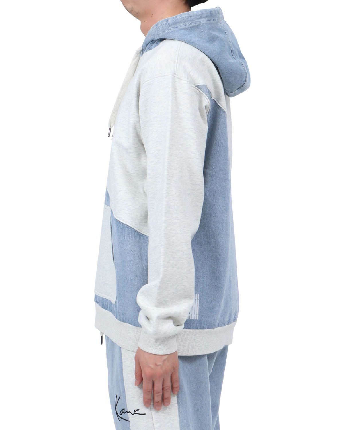 杢グレー：174cm62kg(Lサイズ着用)