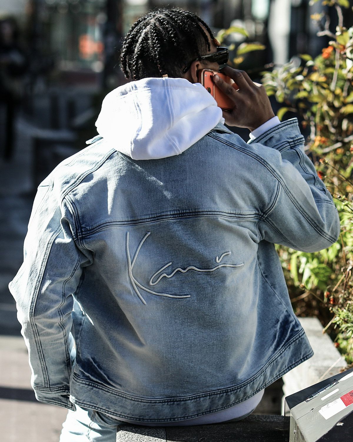 Karl Kani] ストレッチ ライン切替 デニム ジャケット | PEET ONLINE STORE