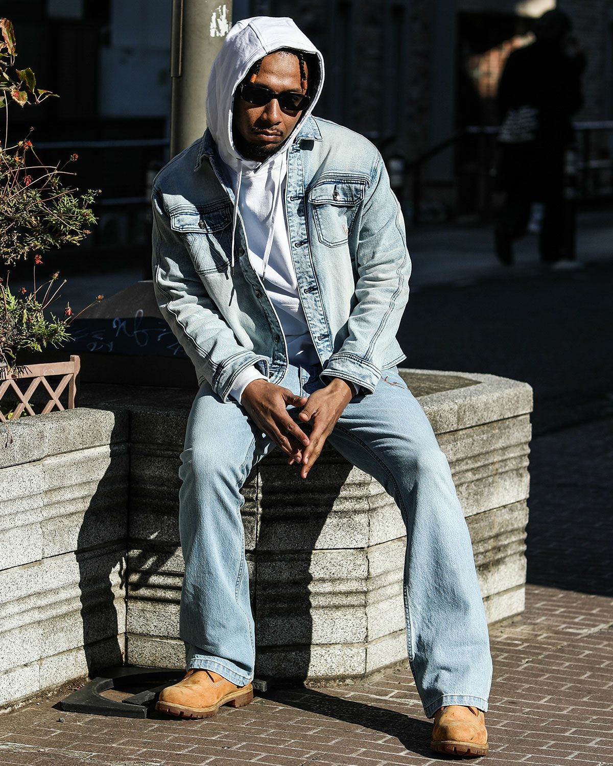 ブリーチ：183cm/(XLサイズ着用)