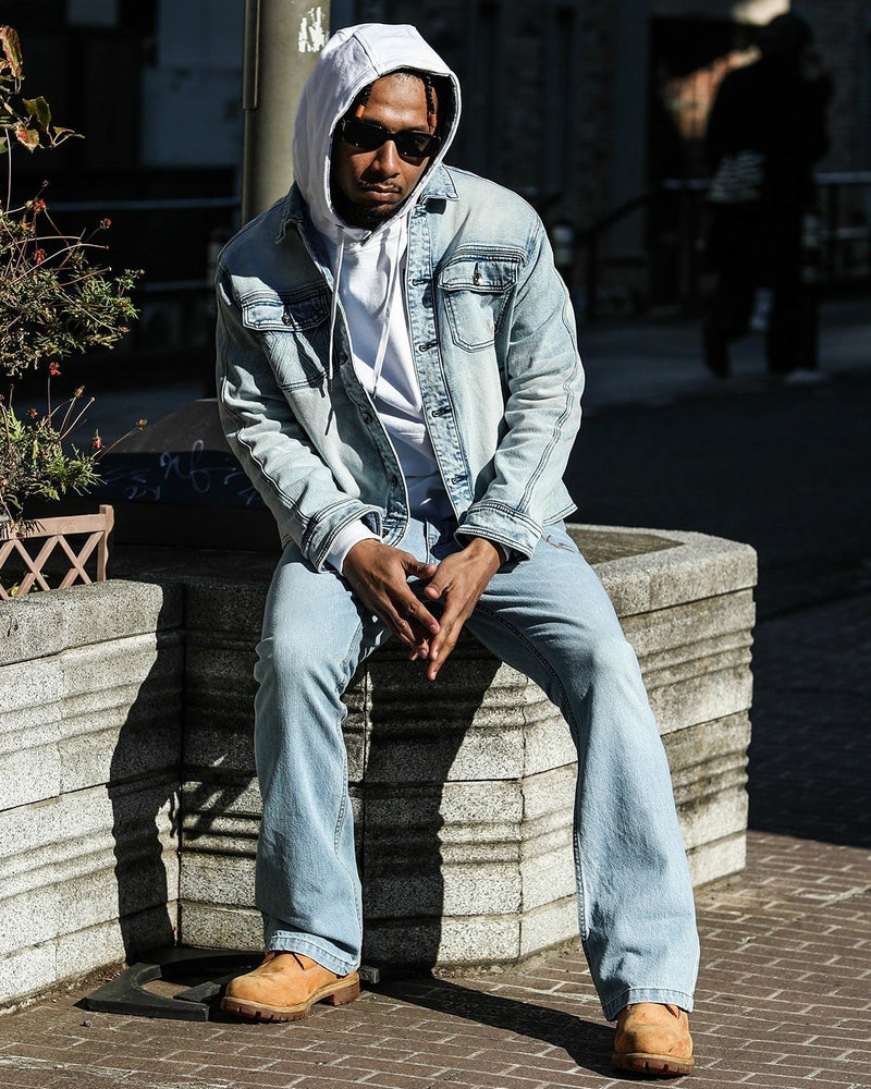 ブリーチ：183cm/(XLサイズ着用)