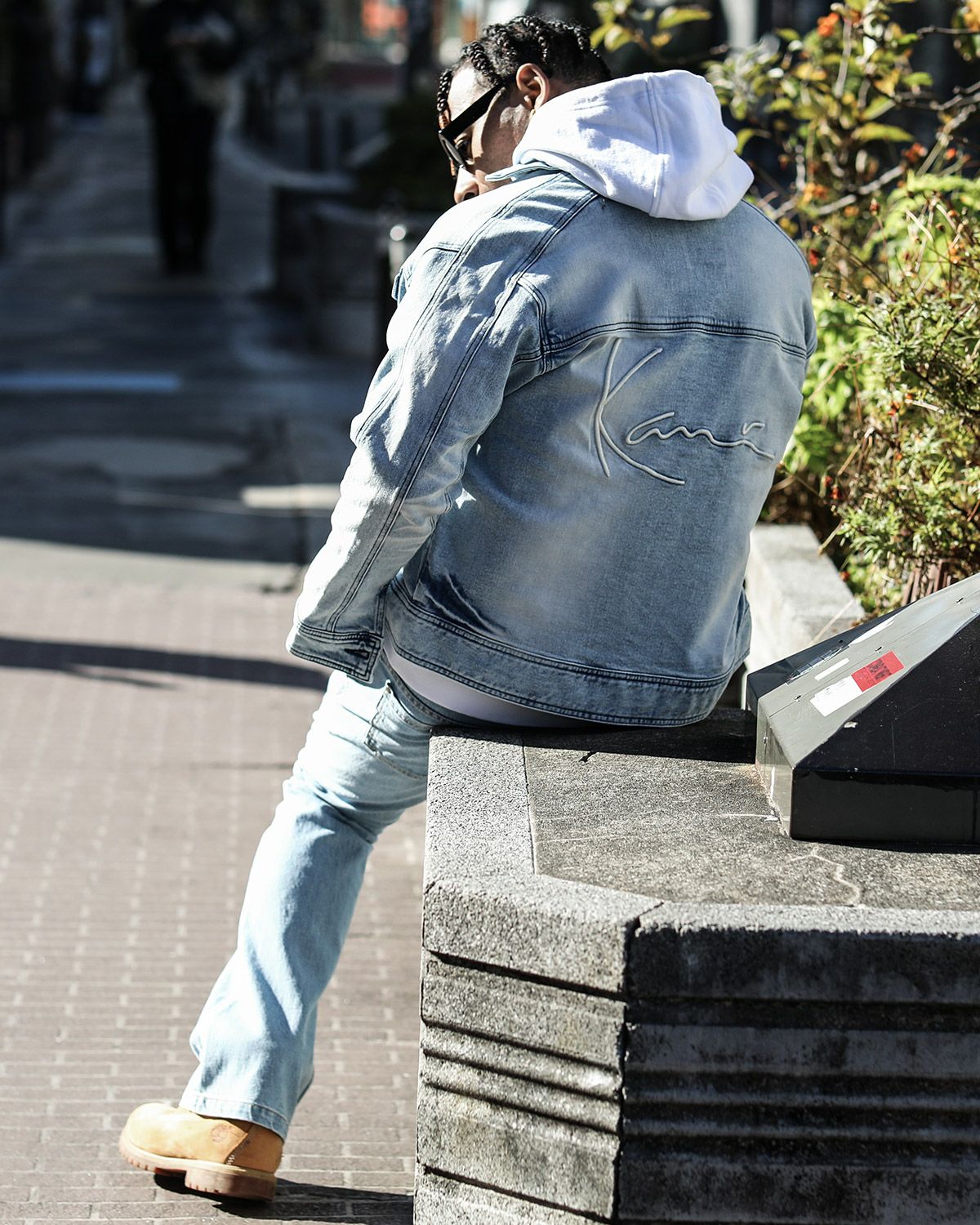 ブリーチ：183cm/(XLサイズ着用)