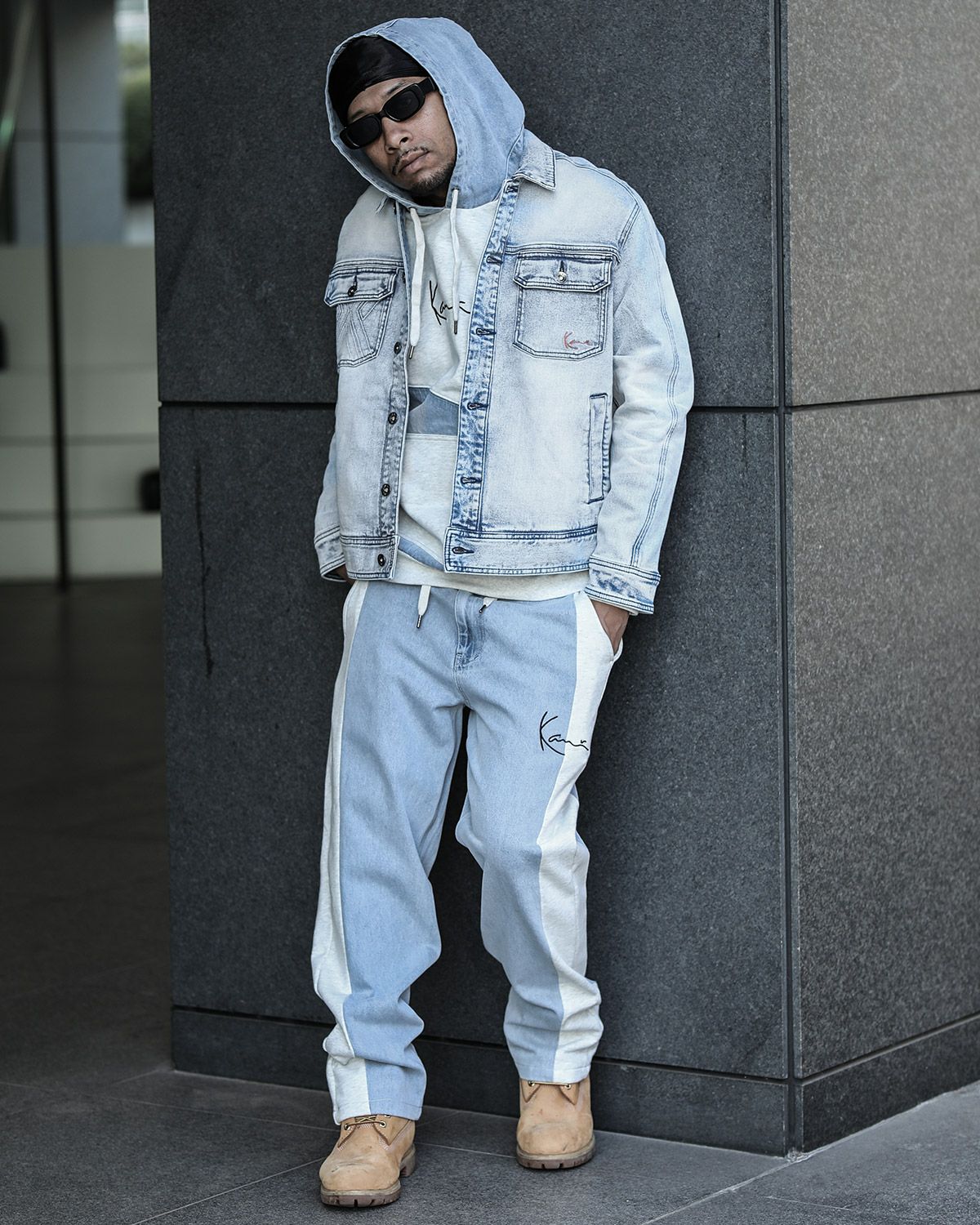 Karl Kani] ストレッチ ライン切替 デニム ジャケット | PEET ONLINE STORE