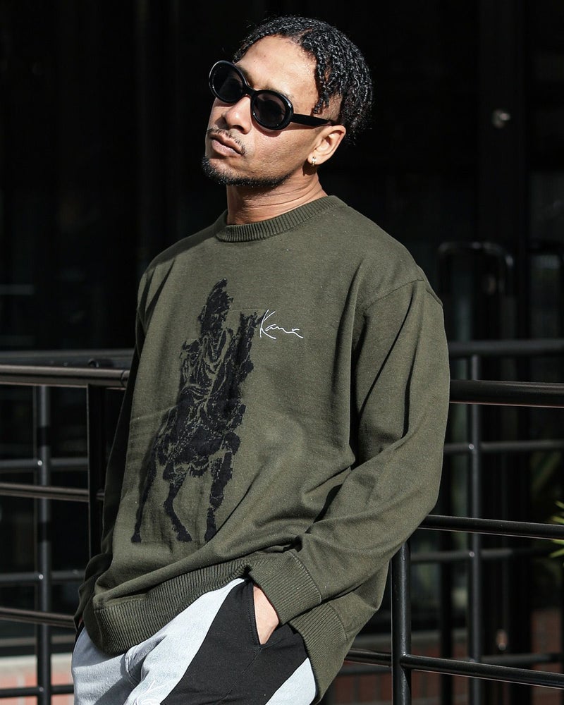 モスグリーン：183cm(XLサイズ着用)