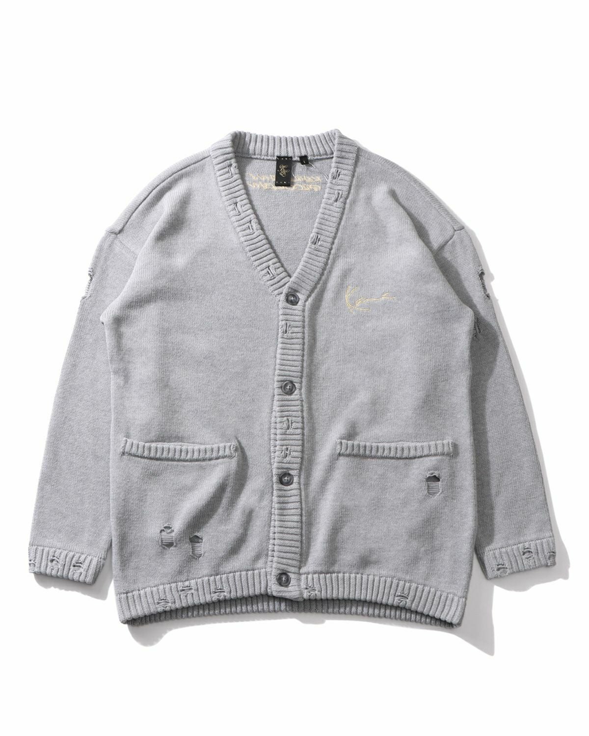 Karl Kani] ウォッシャブル モノグラム カーディガン | PEET ONLINE STORE