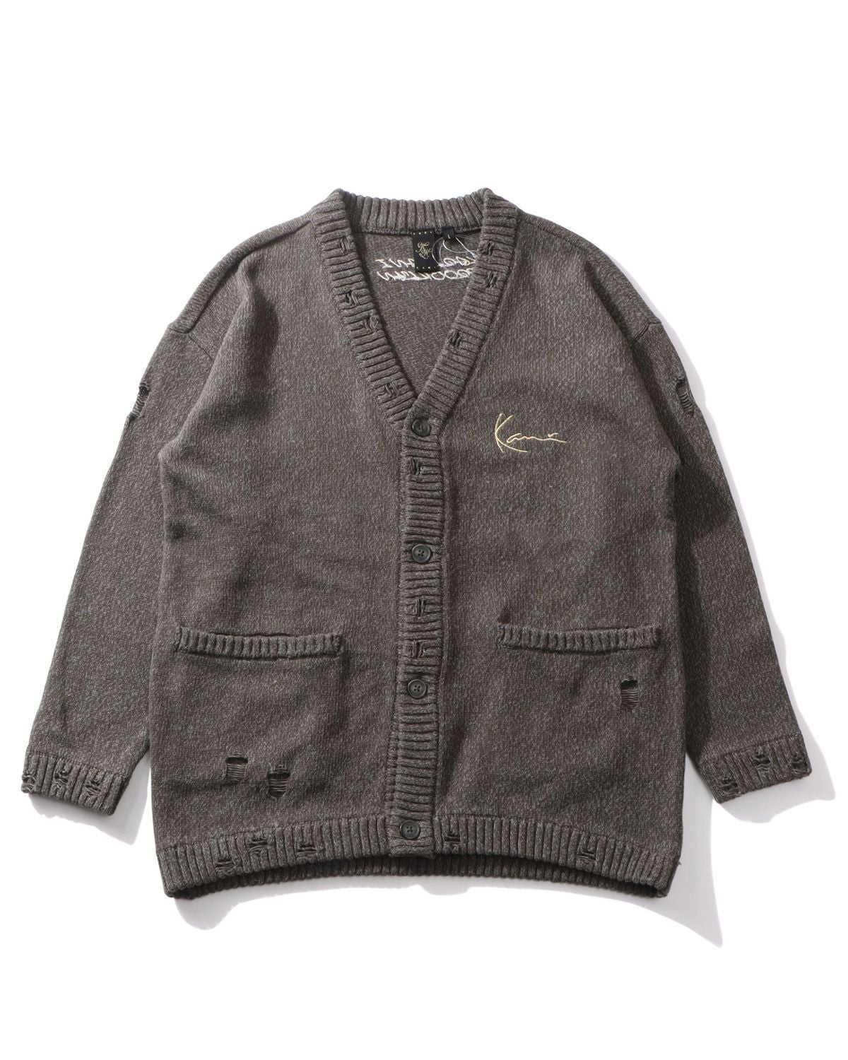 Karl Kani] ダメージ カーディガン | PEET ONLINE STORE