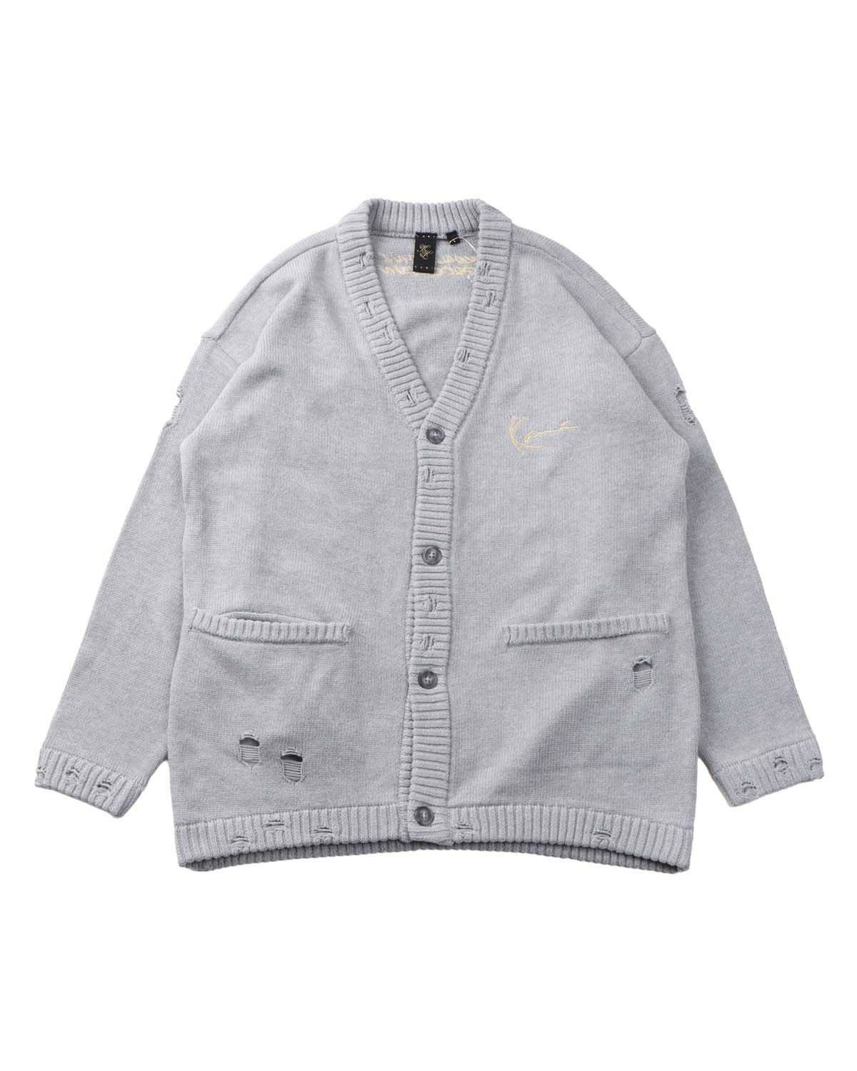 Karl Kani] ダメージ カーディガン | PEET ONLINE STORE