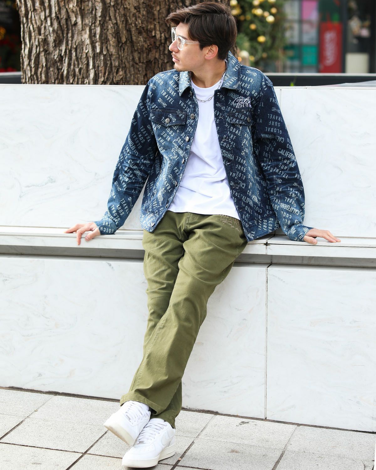GOTCHA] ストレッチ 総柄 デニムジャケット | PEET ONLINE STORE