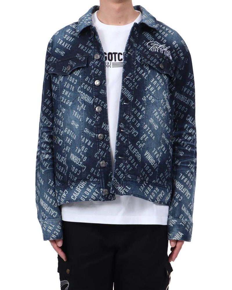 インディゴ：174cm62kg(Lサイズ着用)