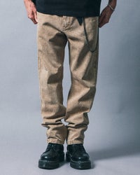 ベージュ：183cm(Lサイズ着用)