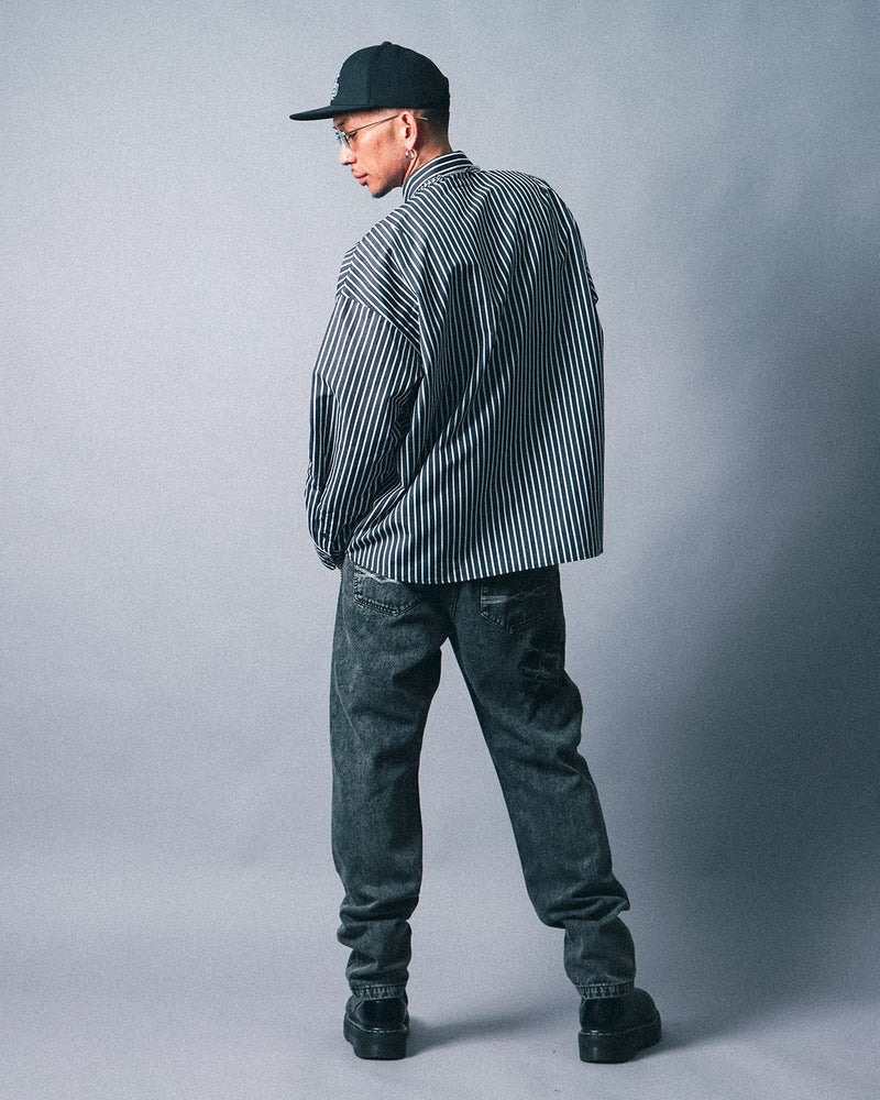 ブラック：183cm(Lサイズ着用)