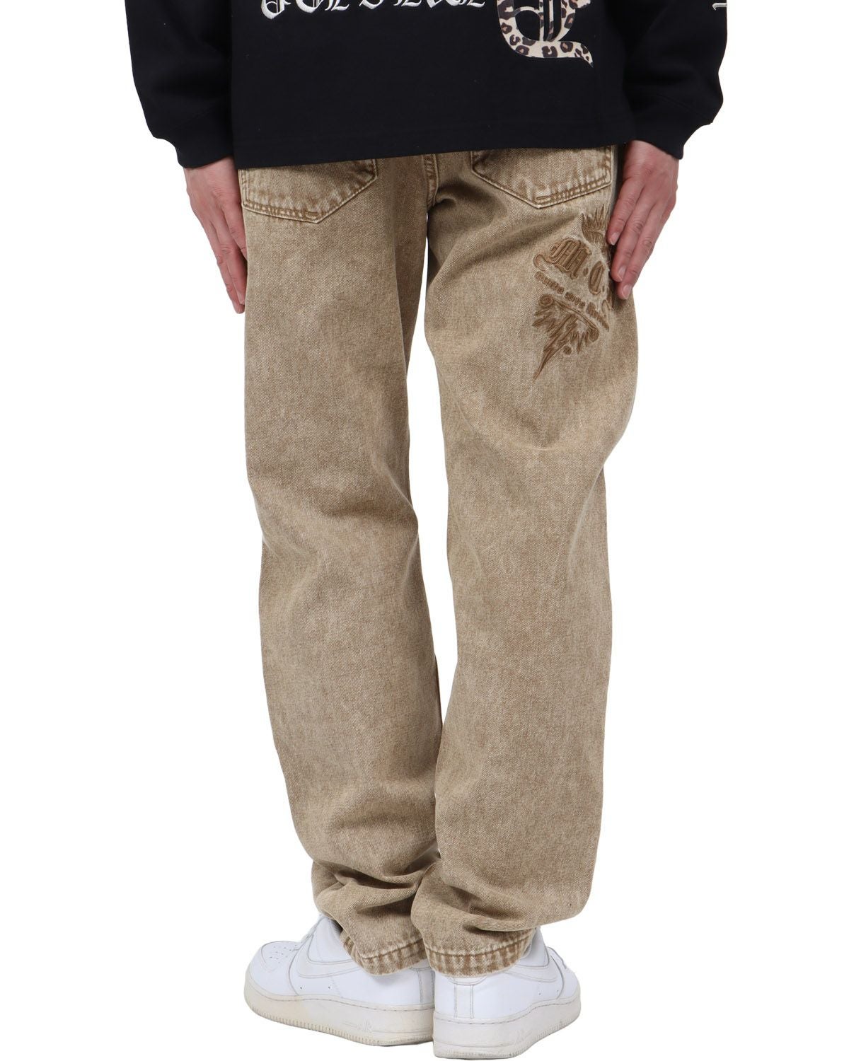 MCD] ムラ ケミカルブリーチ デニムパンツ | PEET ONLINE STORE