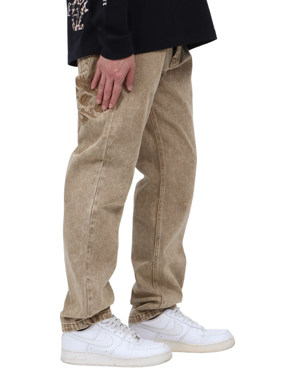 MCD] ムラ ケミカルブリーチ デニムパンツ | PEET ONLINE STORE