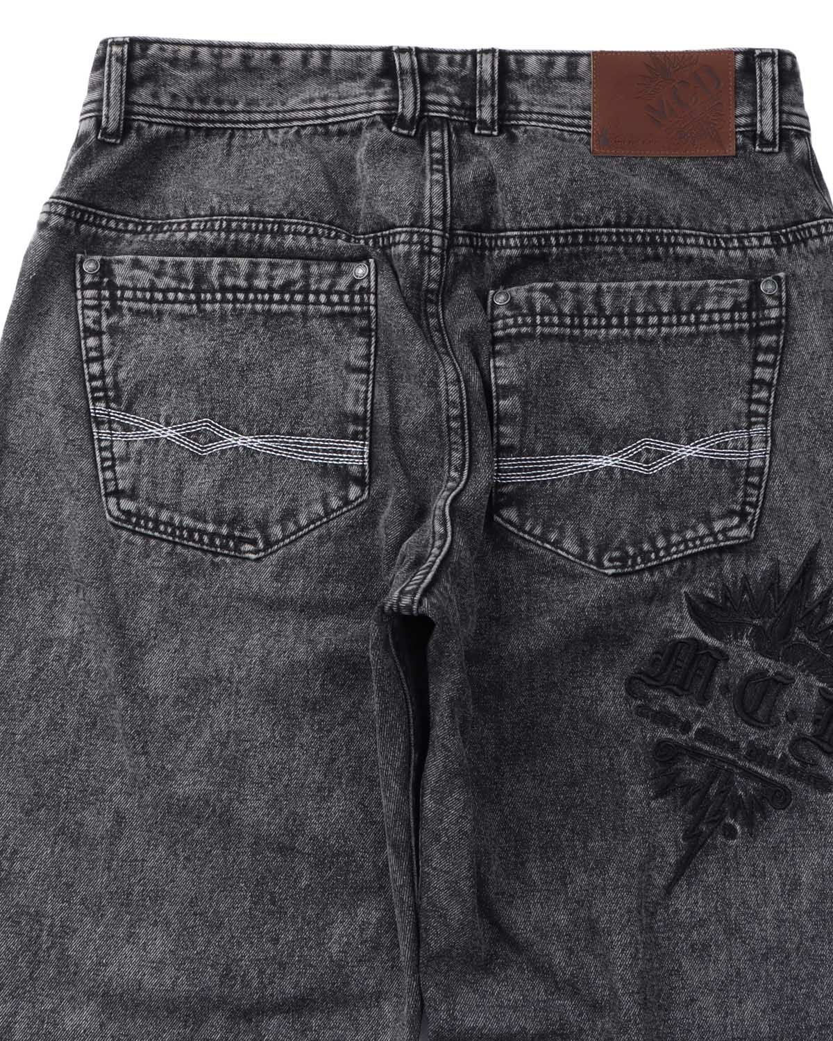 MCD] ムラ ケミカルブリーチ デニムパンツ | PEET ONLINE STORE