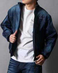 インディゴ：178cm/75kg(Lサイズ着用)