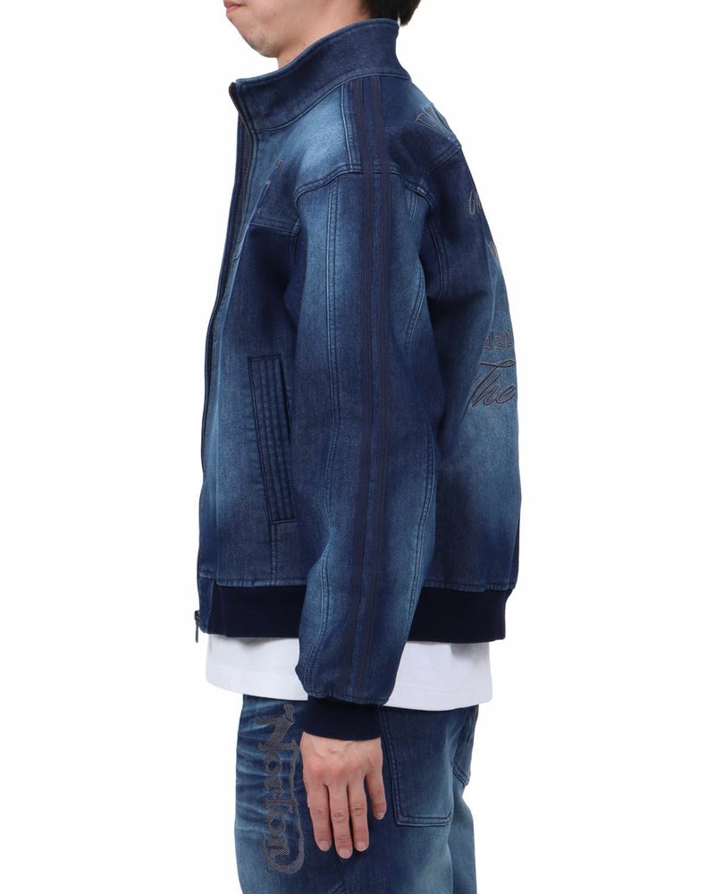 インディゴ：174cm62kg(Lサイズ着用)