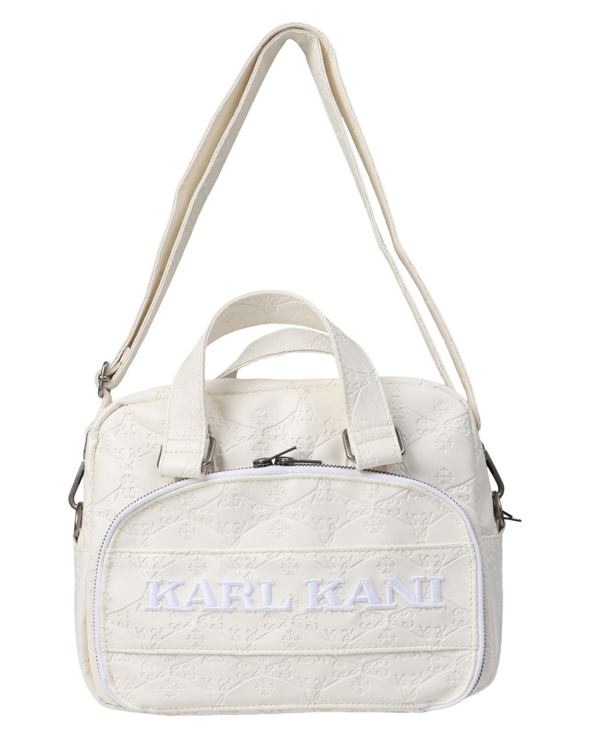 Karl Kani GOLF] ダイヤモンド スペード PU 総柄 エンボス ラウンド
