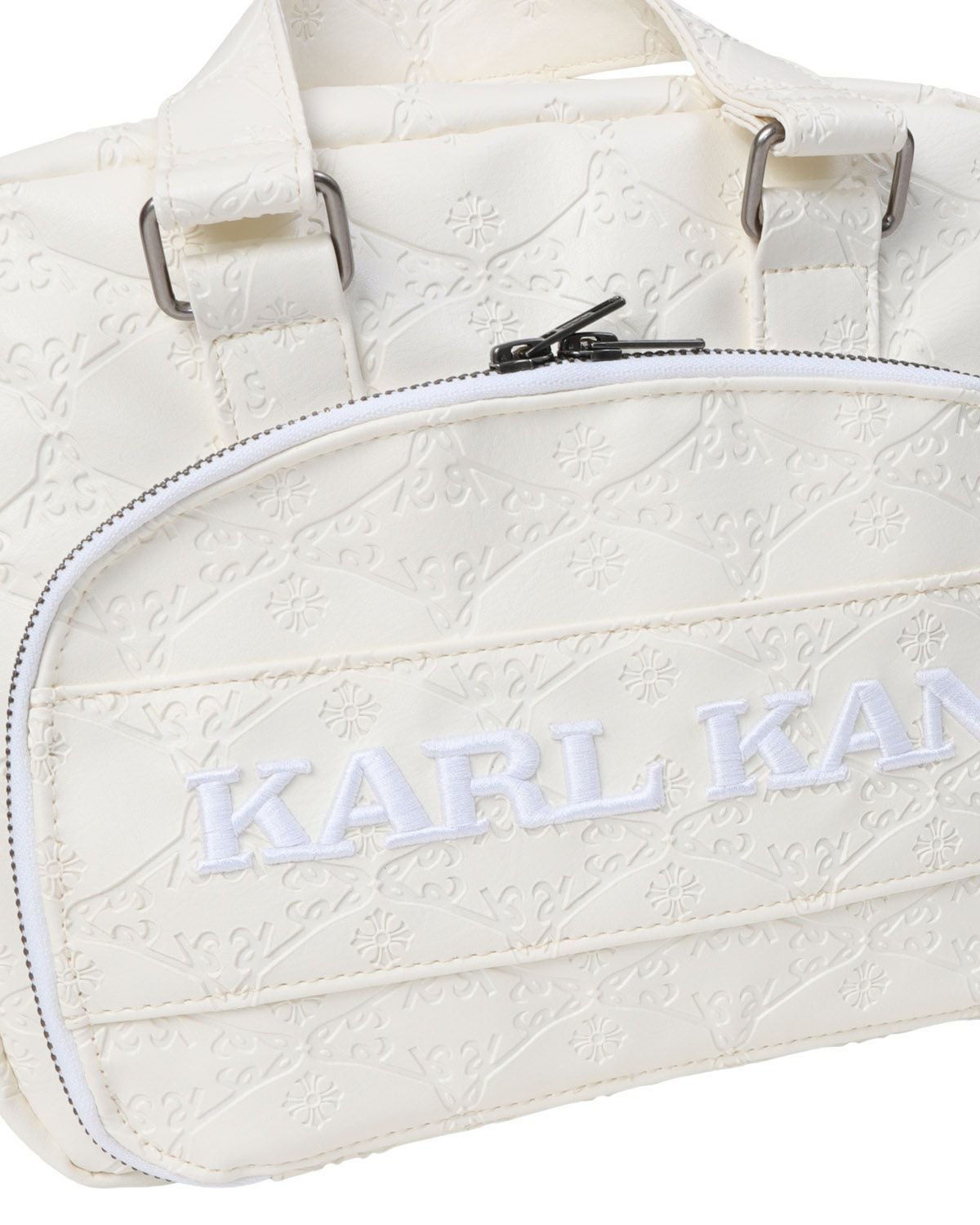 Karl Kani GOLF] ダイヤモンド スペード PU 総柄 エンボス ラウンド