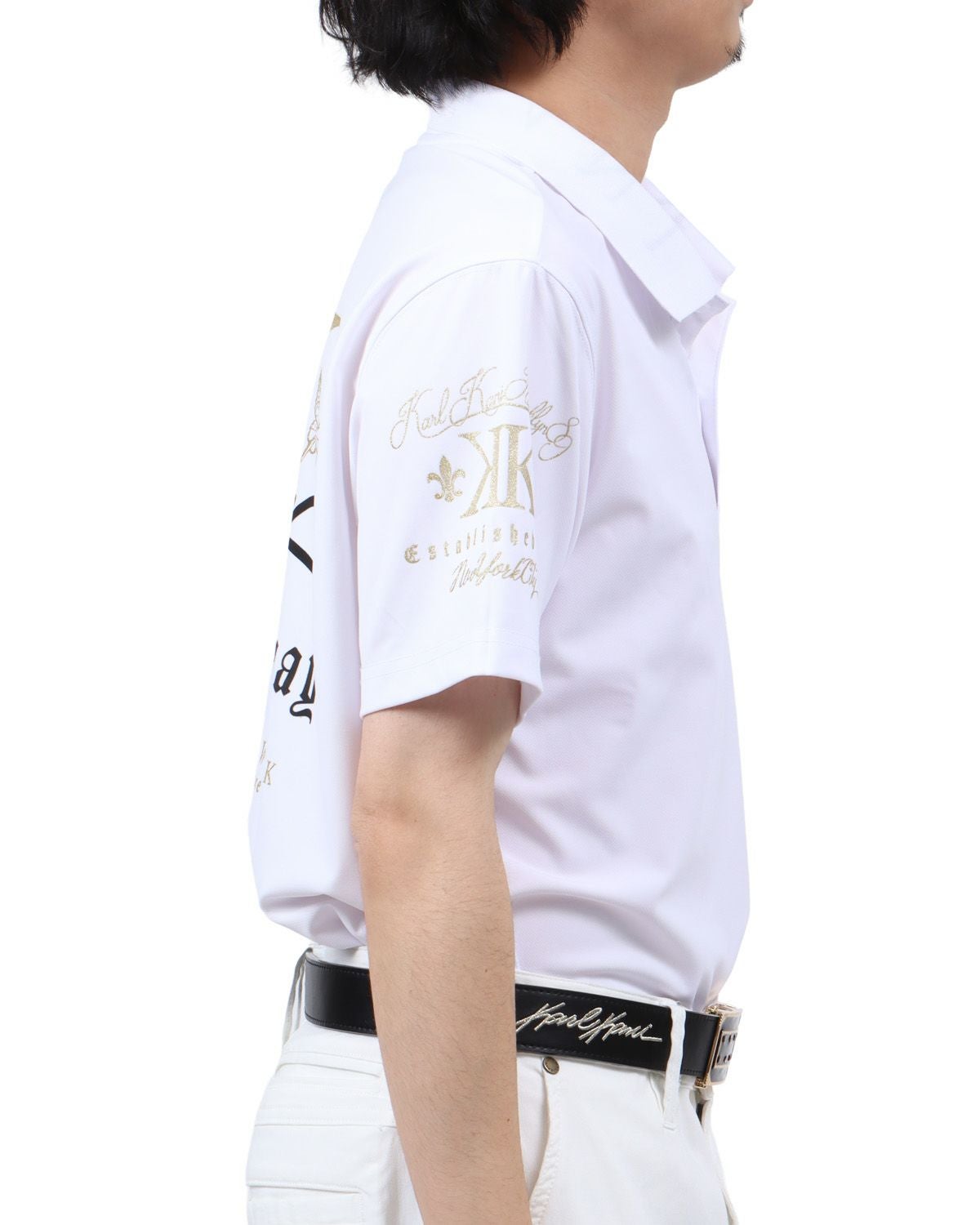 Karl Kani GOLF] デオドラント リミテッド ゴールドローズ ポロ | PEET